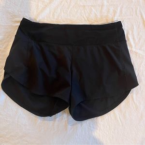 Lululemon Speed Up Shorts/Size 6